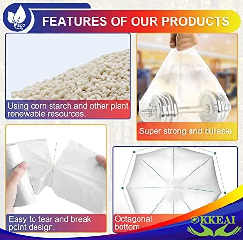 OKKEAI 8 Gallon Garbage Bags - Image 6