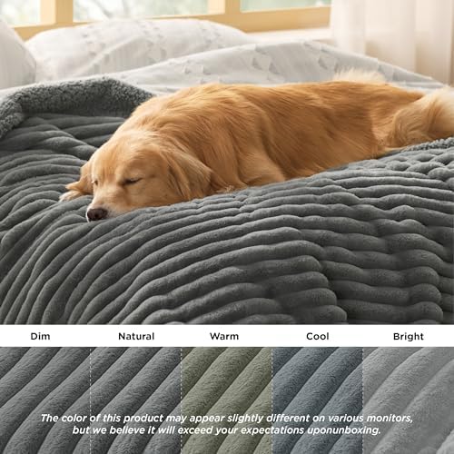 Bedsure ComfyFleece® Waterproof Dog Blankets - Image 6