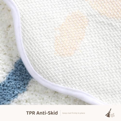 Molesun Cloud Bath Mat 16x24, Soft Absorbent Microfiber Bath Rugs - Image 6