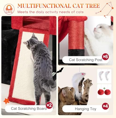Globlazer Z78 Heavy Duty Gothic Cat Tree - Image 5