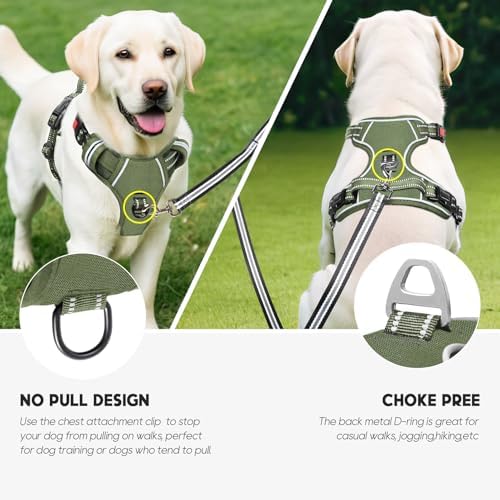 Timos Dog Harness, Front Clip No Pull Medium Sized - Image 6