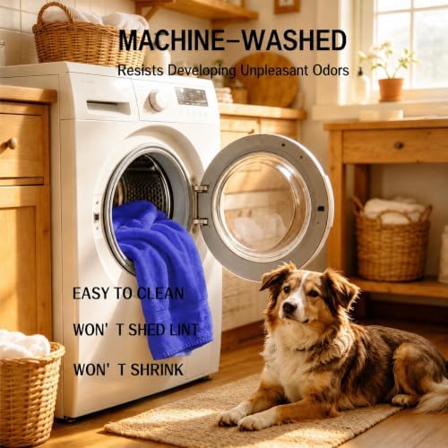 2 Pcs Microfiber Dog Towels for Drying Dogs Large, 55 X 27 Inch - Image 5