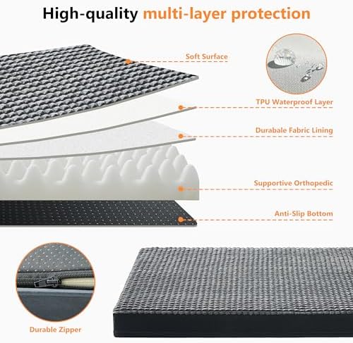 KISYYO Orthopedic XL Dog Beds for Extra Large Dogs - Image 5
