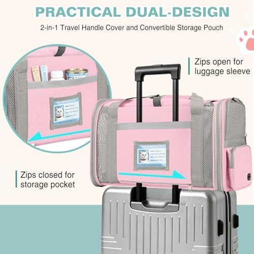 Soft Cat Carrier for Anxious Pets - Image 6