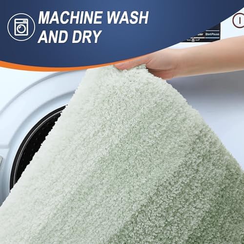 OLANLY Bathroom Rugs Mat 30x20, Extra Soft Absorbent Microfiber Bath Rugs - Image 6