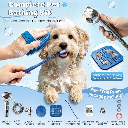 Dog Shower Attachment: Pet Bath Hose Kit - Image 3