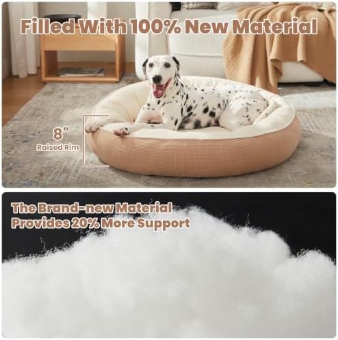 36 inches Soft Touch Fleece Donut Dog Bed - Image 4