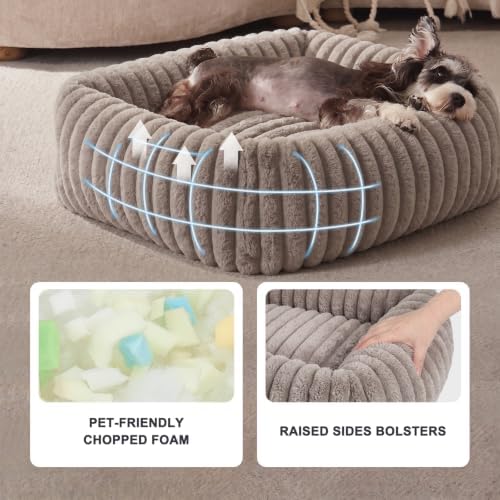 FURTIME Medium Dog Beds for Medium Dogs Washable, Orthopedic Dog Bed, Rectangle - Image 2