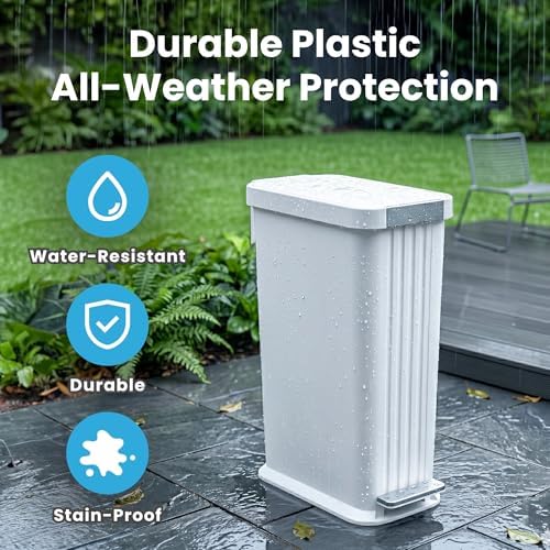 iTouchless 13.2 Gallon / 50 Liter Dog Poop Trash Can - Image 4