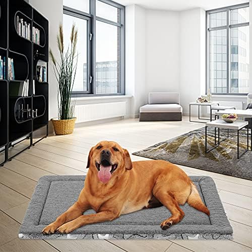 EMPSIGN Dog Crate Pad for 42"x28" Dog Crate, Star Pattern/Grey - Image 5