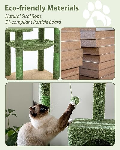 MUTTROS 56.3" Cactus Cat Tree - Image 5