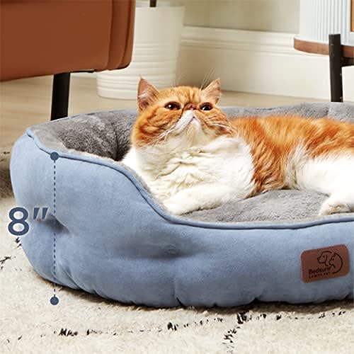 Bedsure Small Dog Bed Washable, Round Cat Beds - Image 3