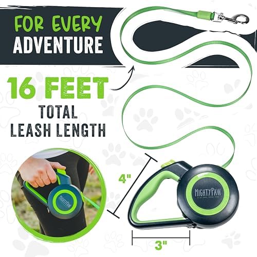 Mighty Paw Retractable Dog Leash 2.0, 16 Ft, - Image 4