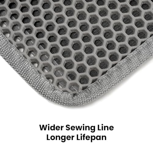 Cat Litter Mat, Upgrade Super Waterproof Back Layer Litter Box Mat, Non Slip - Image 7