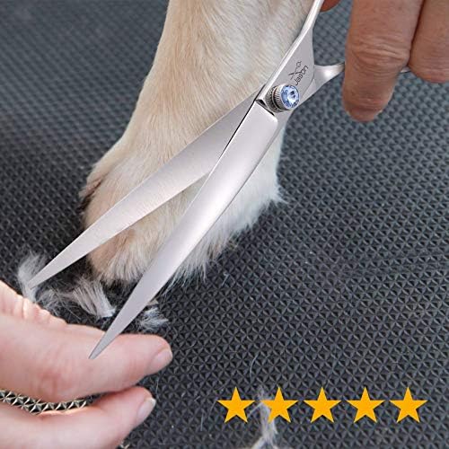 JASON Curved Dog Grooming Scissors - Image 6