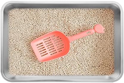 Kichwit Large Stainless Steel Cat Litter Box, 23.4" x 15.5" x 7.6" - Image 5