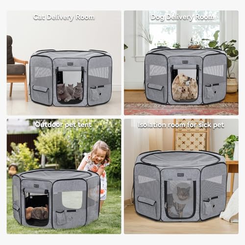 Petsfit Portable Dog Playpen for for Large Dogs/Cat/Rabbit/Chick, - Image 2