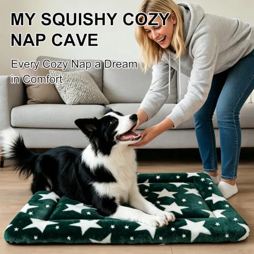 Dog Bed Mat, Reversible Crate Pad & Cute Dog Bed - Image 3