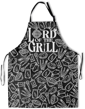 Art Apron with Pocket for Women Men by DZGlobal