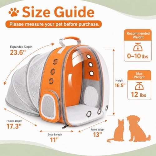 Expandable Cat Carrier Backpack - Image 2