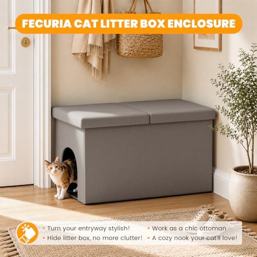 3-in-1 Cat Litter Box Enclosure - Image 5