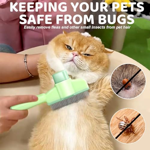 XANGNIER One-click Self Cleaning Cat Comb - Image 7