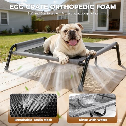 Lekereise Outdoor Elevated Dog Beds - Image 5