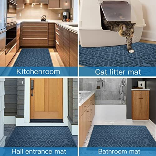 UPSKY Waterproof Cat Litter Mat Large 35" x 24" Soft on Kitty Paws - Image 6