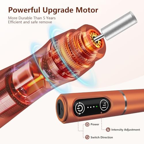 TUOBEO Cordless Nail Drill Electric Nail File Kit, Rechargeable Efile Set - Image 5