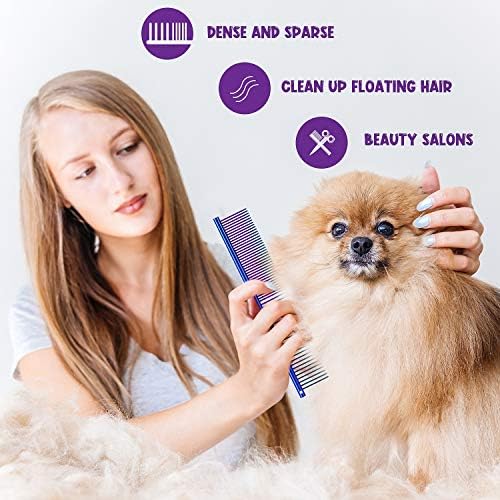 3 Pcs Stainless Steel Combs for Matted Hair - Image 2