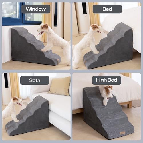 Miorun Extra Wide Dog Stairs for Large Dogs - Image 5