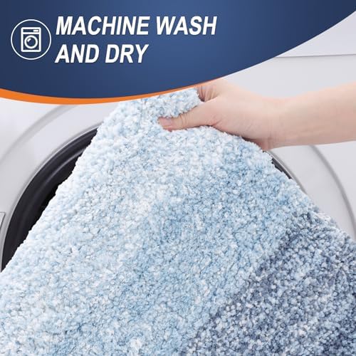 OLANLY Large Bathroom Rugs Mat 70x46, Extra Soft Absorbent Microfiber Bath Rugs - Image 5