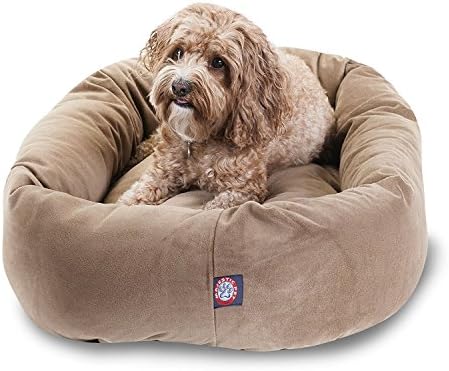 Majestic Pet Suede Calming Dog Bed, 32 Inch Medium by MajesticPet