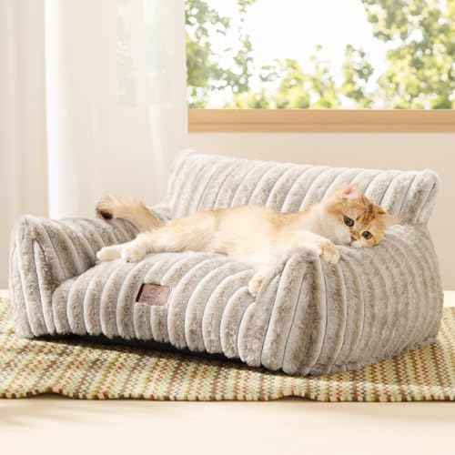 Bedsure ComfyFleece® Shown on TV Fluffy Cat Couch by BEDSURE