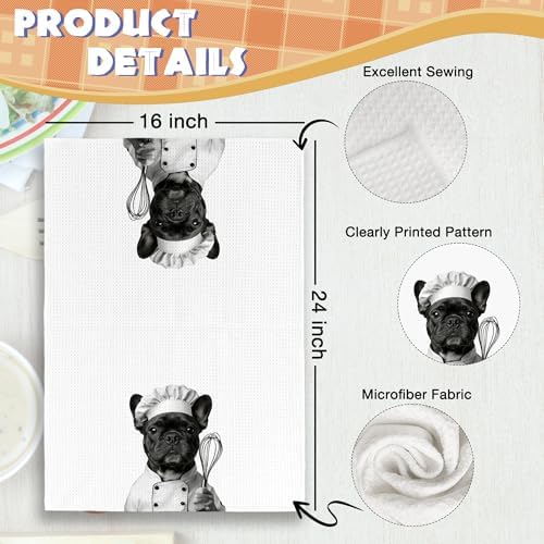 Dog Kitchen Towels Decor Set of 2 - Image 6