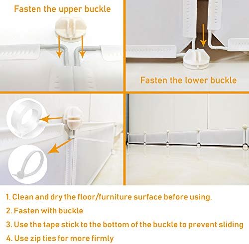 Under Bed Blocker for Pets, Gap Bumper for Under Bed, Stop Things Going Under - Image 7