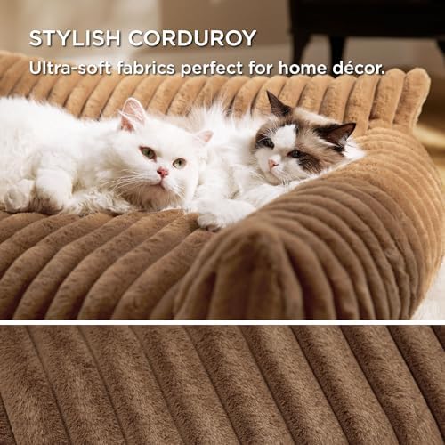 Bedsure ComfyFleece® Shown on TV Fluffy Cat Couch - Image 4