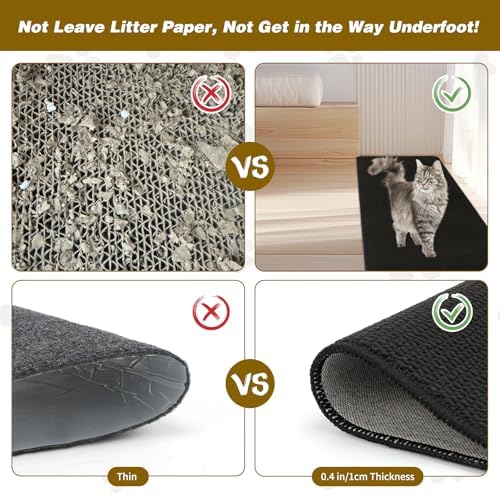 FHTONGE 71x15.8" Thickened Cat Wall Climbing Carpet - Image 5