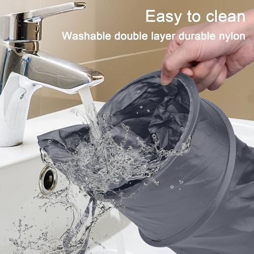 Car Trash Can, 2 Packs Mini Car Garbage Can, Collapsible Trash Bin - Image 5