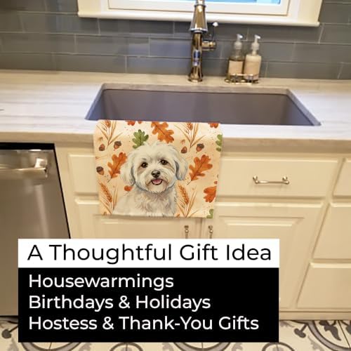 Caroline's Treasures Coton de Tulear Dogs Kitchen Towel 15x25 in - Image 5