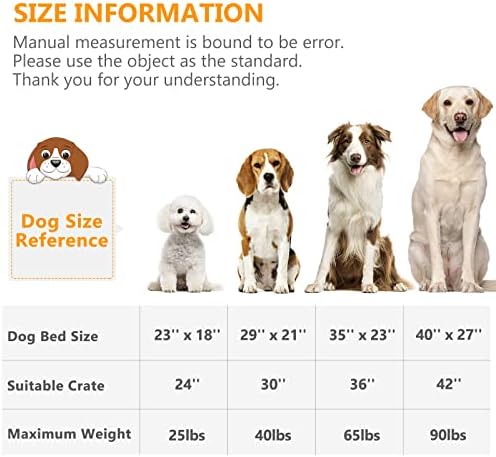 Dog Bed Kennel Pad Washable Anti-Slip Crate Mat - Image 6