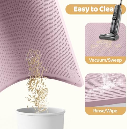Silicone Cat Litter Mat for Litter Box 50”x35” Large Cat Mat - Image 5