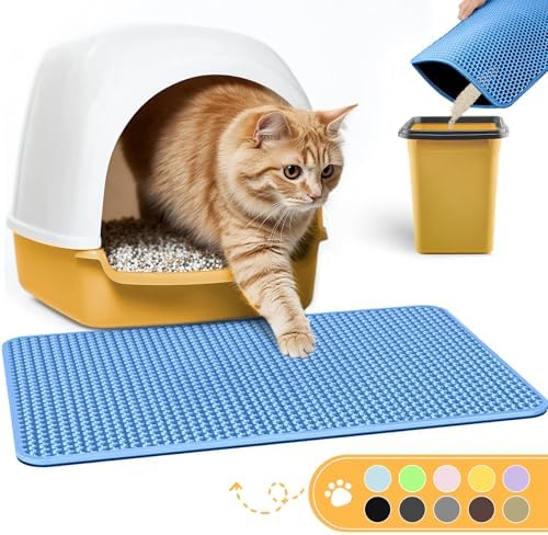 Powools Cat Litter Mat, 23.2 x 14.6 in, Waterproof by Powools