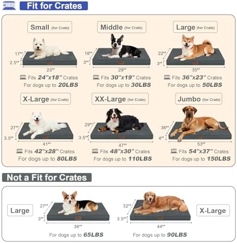 Jumbo Waterproof Orthopedic Dog Bed - Image 2