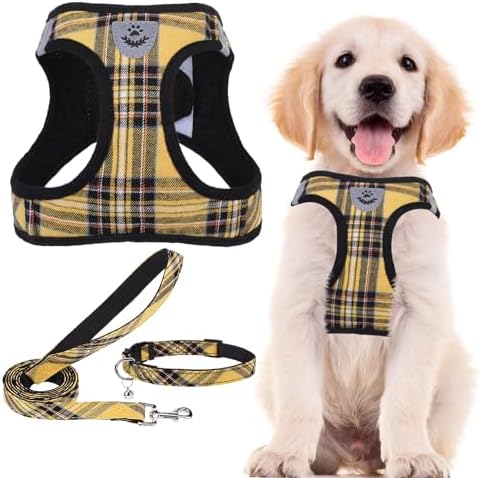 PUPTECK Dog Harness, Collar and Leash Set No Pull by PUPTECK