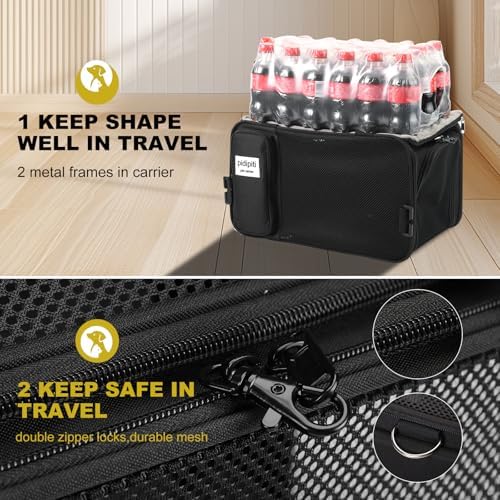 pidipiti 17x11x11 Soft-Sided pet Carrier, - Image 5