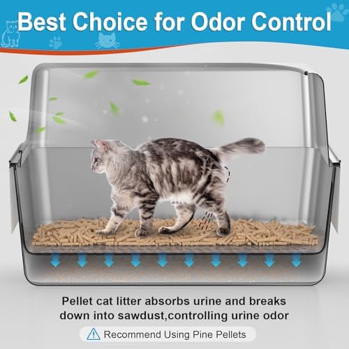 XXL All Stainless Steel Sifting Litter Box - Image 3