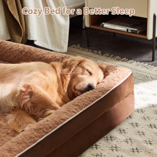 WNPETHOME Orthopedic Washable Dog Bed Large - Image 2