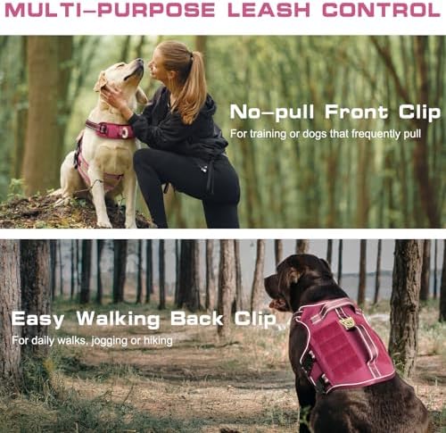 Dog Harness for Large Dogs, No Pull Tactical Vest - Image 4
