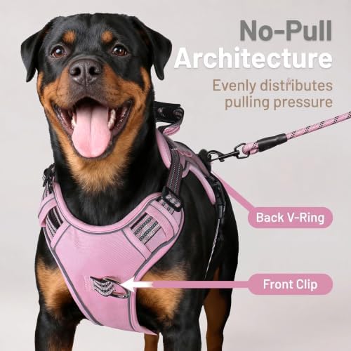 Dog Harness and Leash Set for Medium Dogs, No Pull Tactical Dog Harness - Image 3